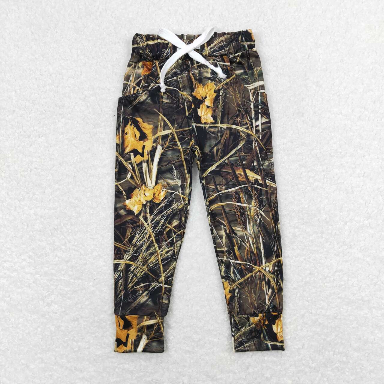 baby boy green camo pants