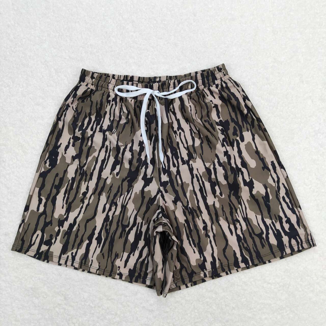 adult kids camo swimwear boy swim trunks