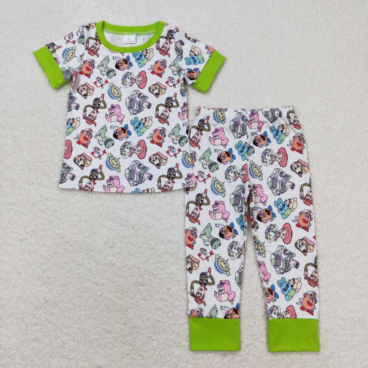 baby boy short sleeve story design outfit