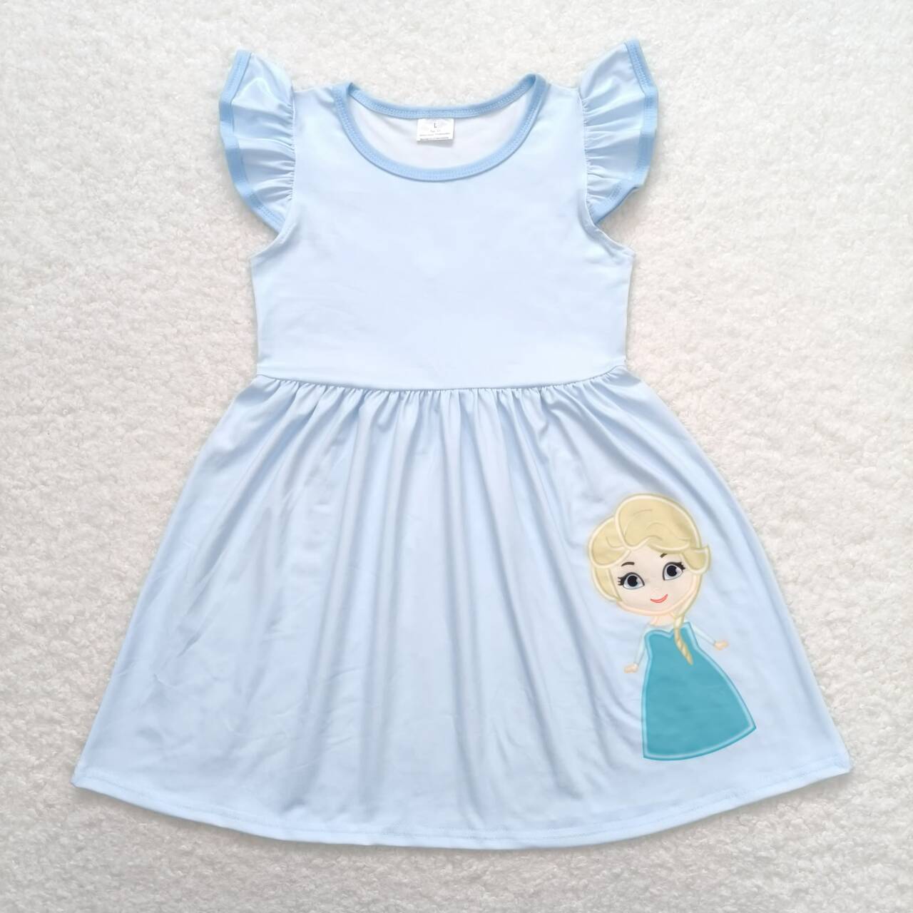 infant toddle girls blue princess dress