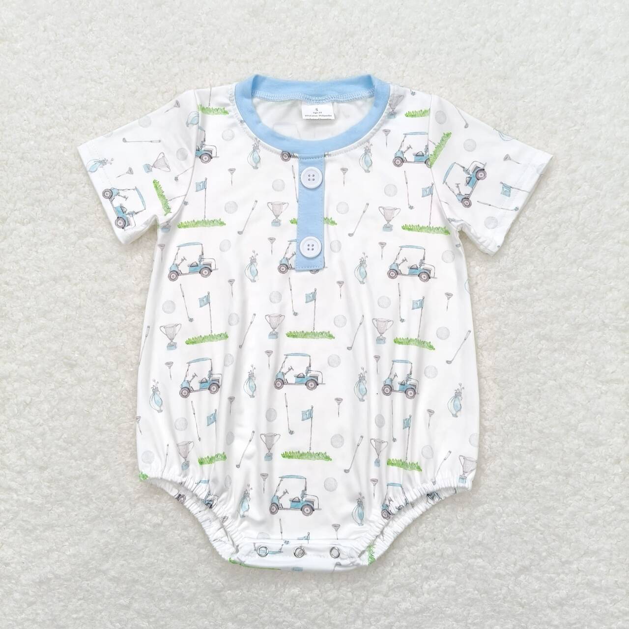 toddle boy golf sports romper