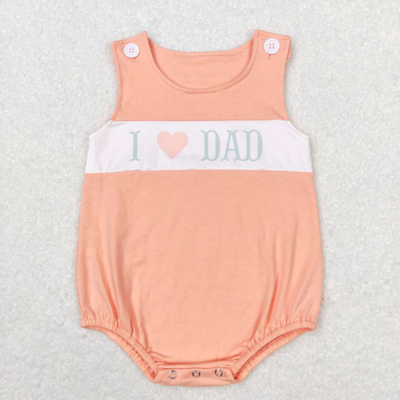 Romper For Baby Boy/Girl In Daddy I Really Love You Print main image 0