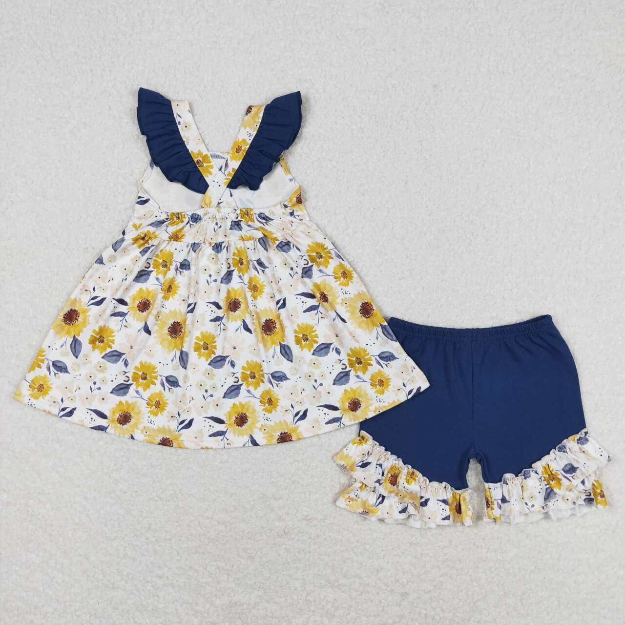infant baby girls floral boutique outfit
