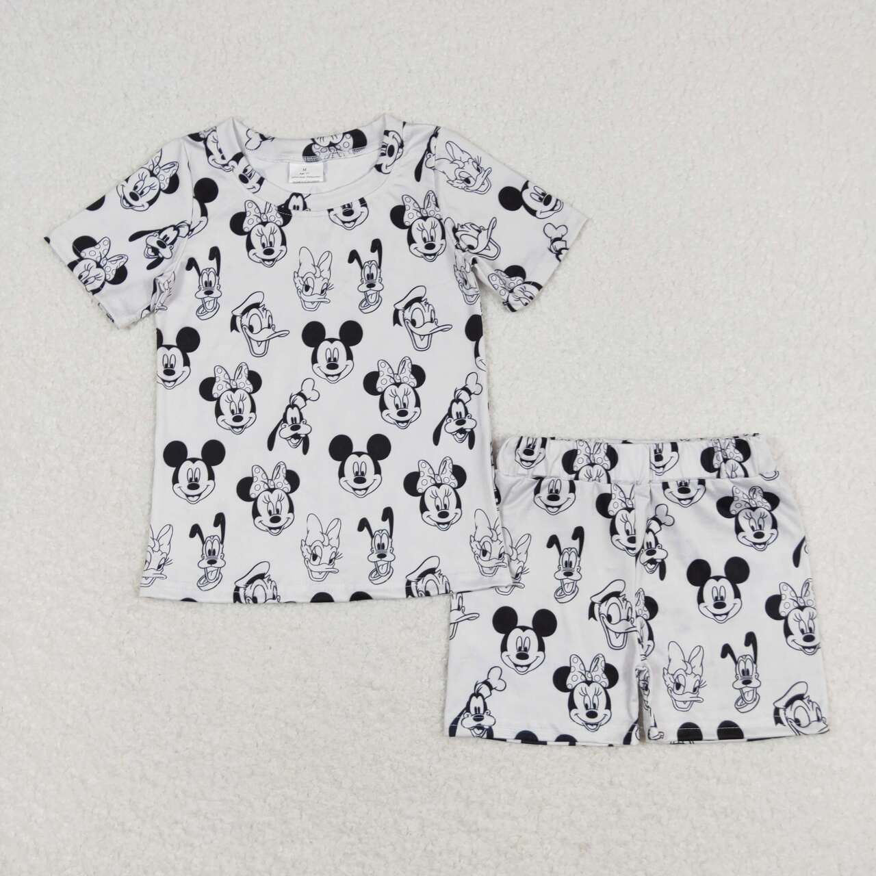 wholesale baby girls cartoon clothing set