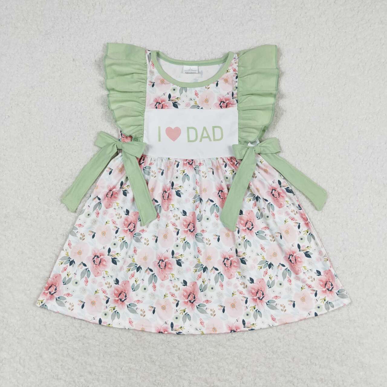 I love dad mothers day floral dress