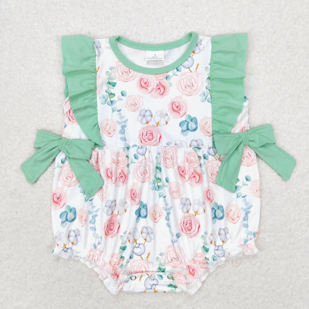 infant toddle girls floral romper