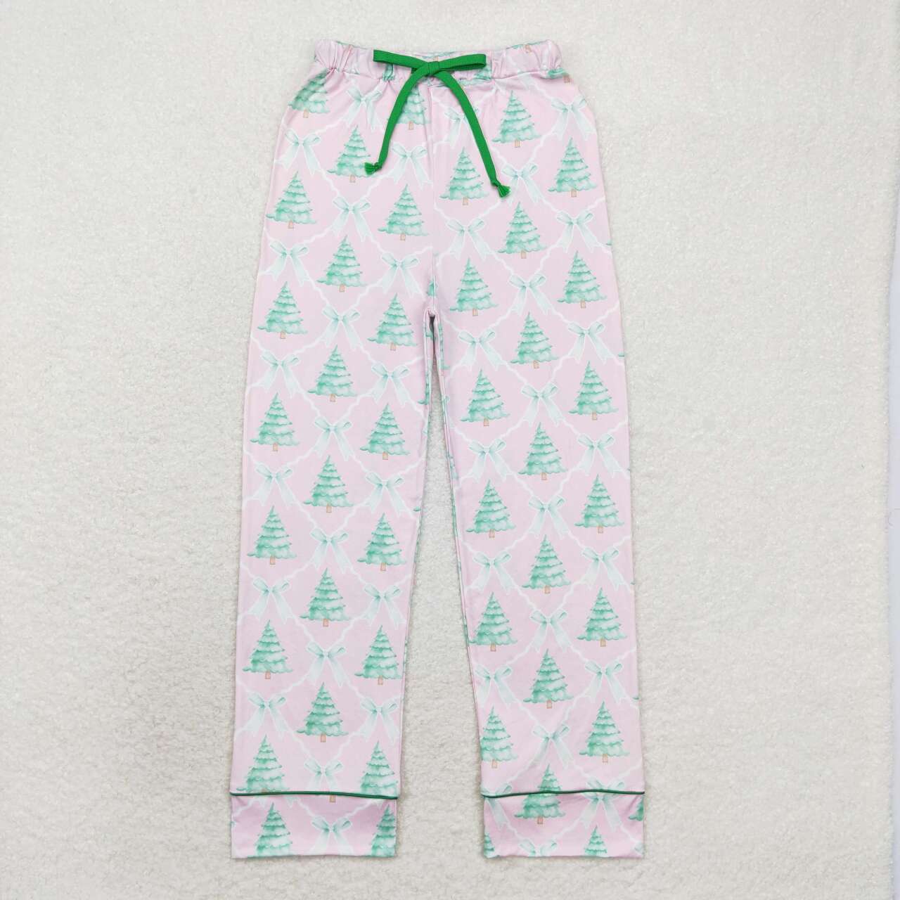 Adult women christmas tree milk silk pants