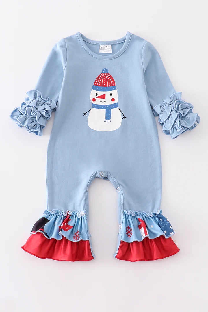 baby long sleeve Christmas romper