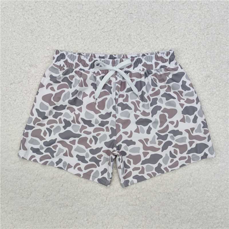 Kids boys clothes duck Short Sleeve Suit Top and swimtrunks BT0597+S0458