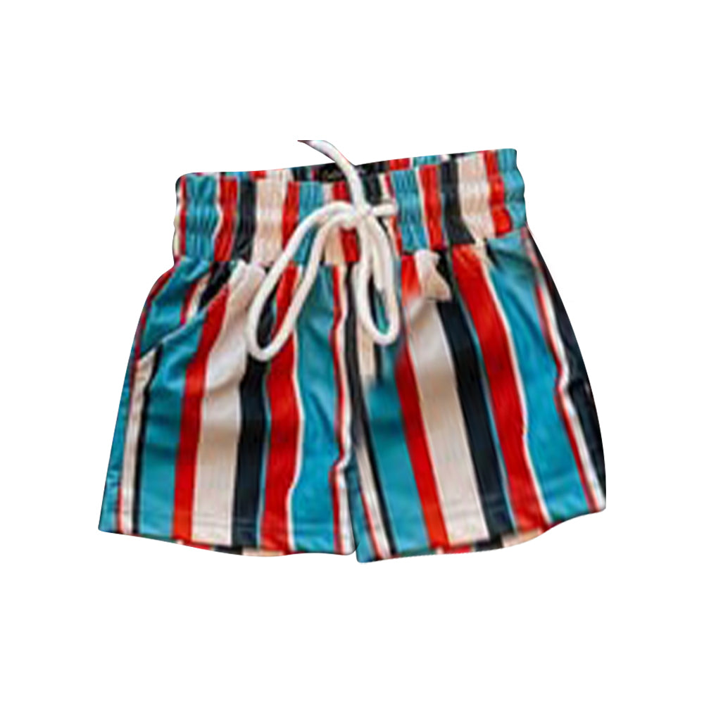 Baby boy stripes design summer swim trunks preorder