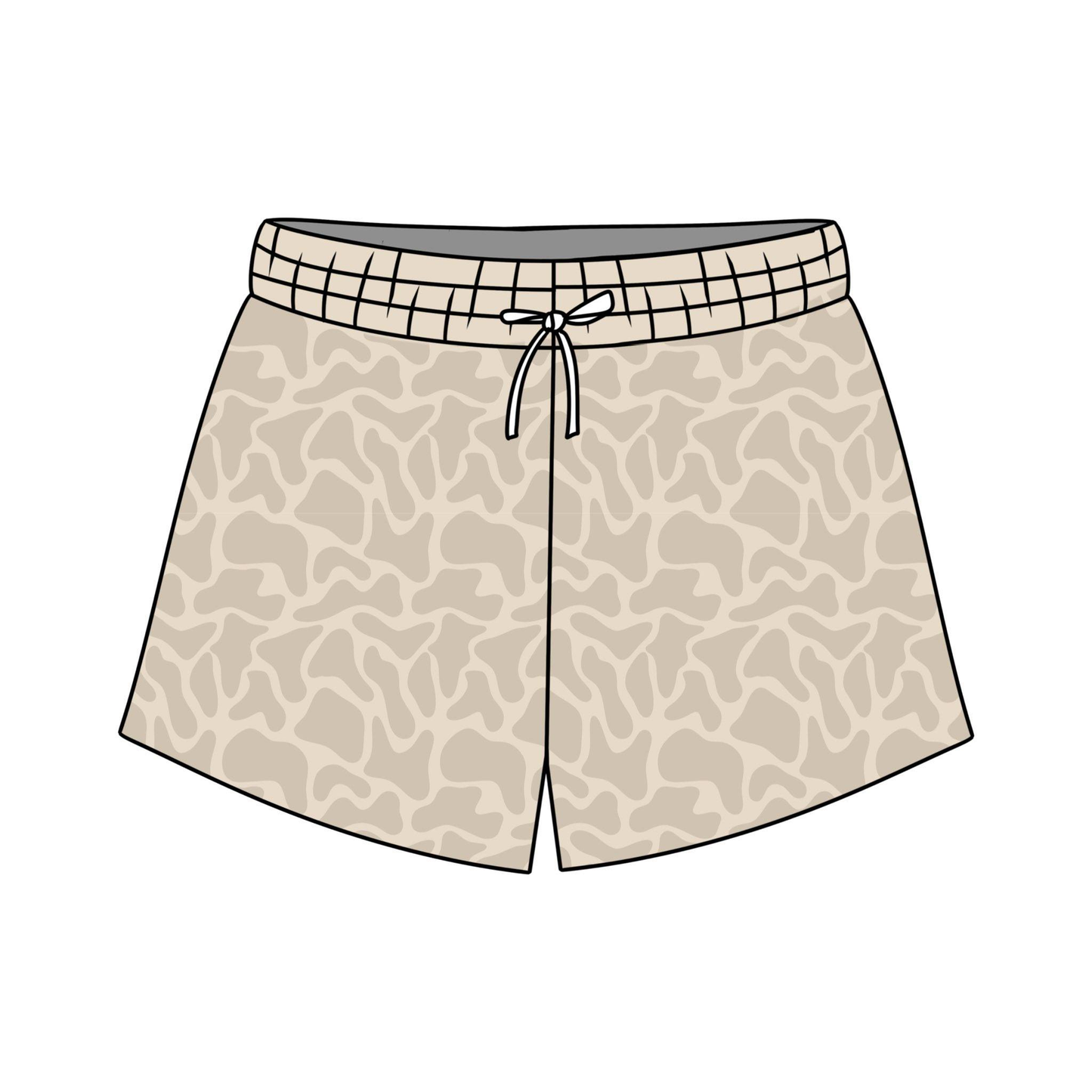 Baby boy camo print summer swim trunks preorder