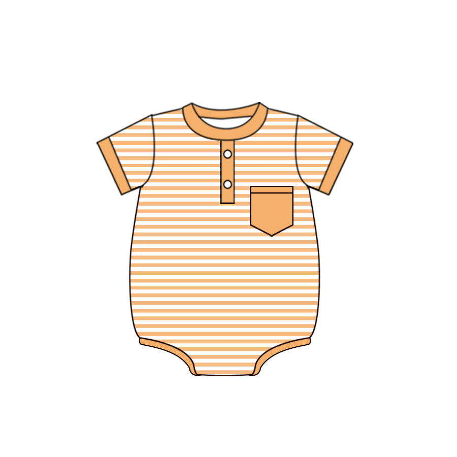toddle boy fall pumpkin romper preorder