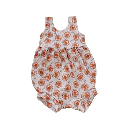 toddle girls flower girls romper preorder
