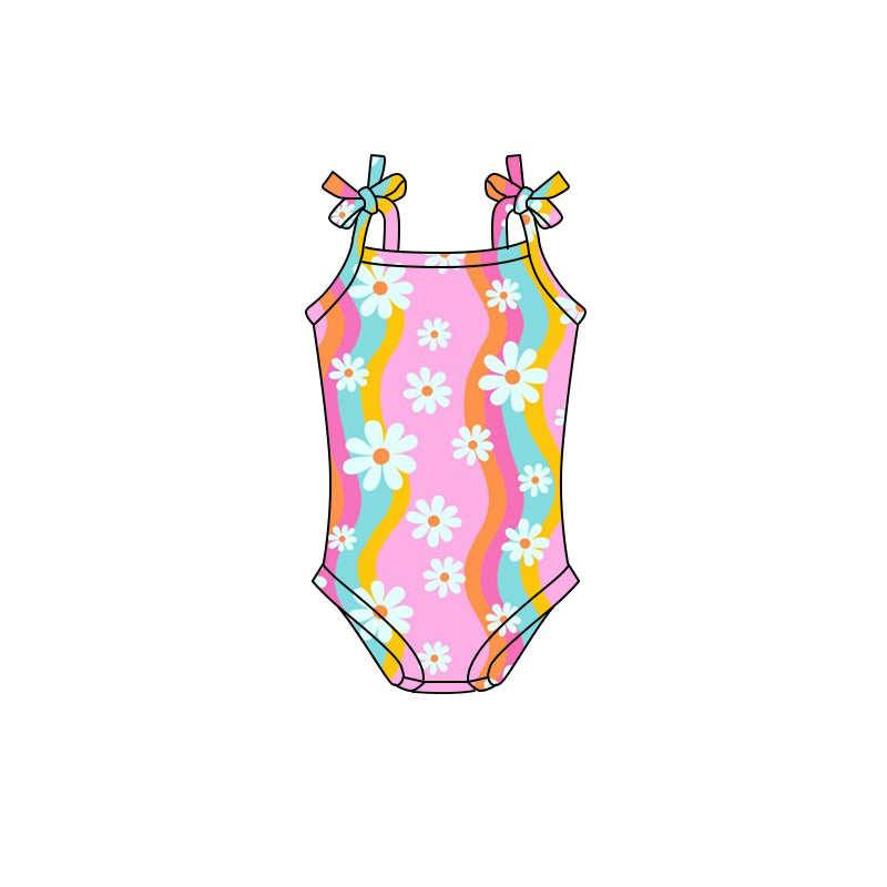 newborn baby girls floral romper preorder
