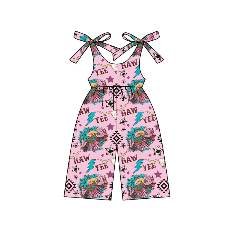 Western cowgirls aztec summer jumpsuit preorder