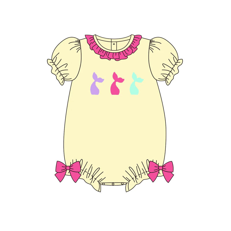 Toddle girls mermaid cartoon romper preorder