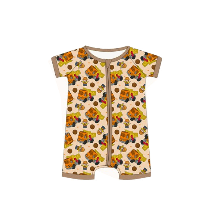 Toddle boy cartoon design romper preorder