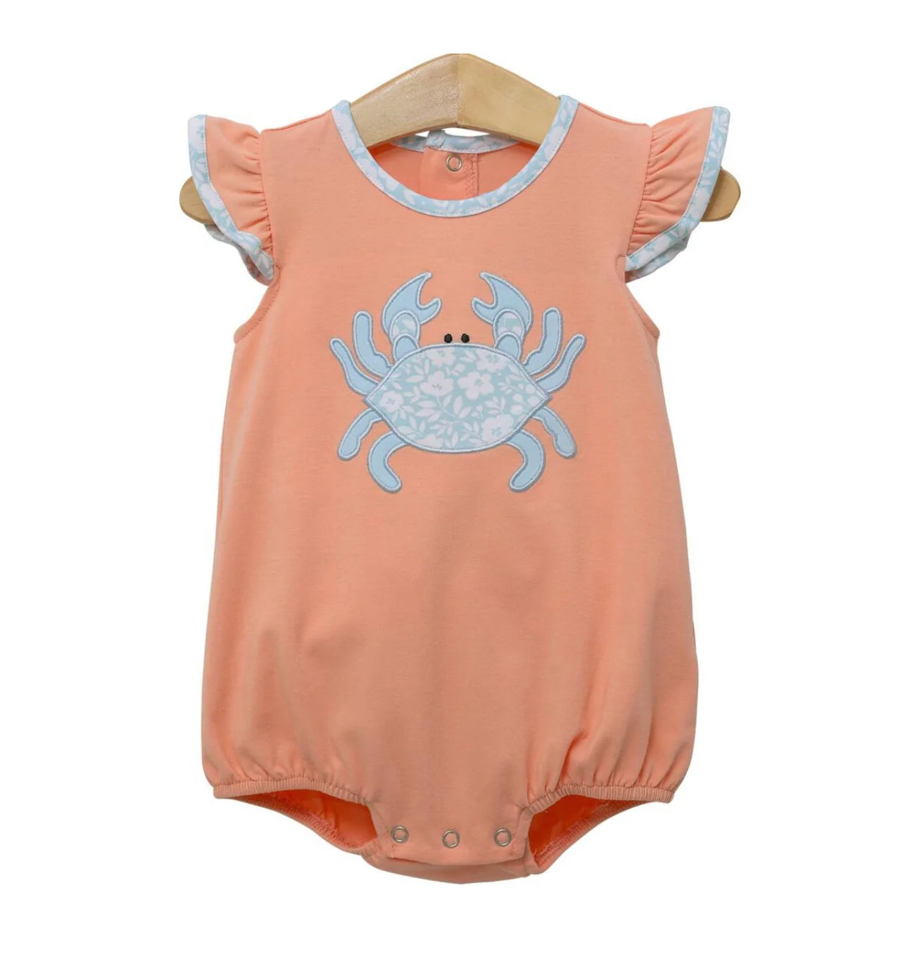 Toddle baby girl crab design summer romper preorder