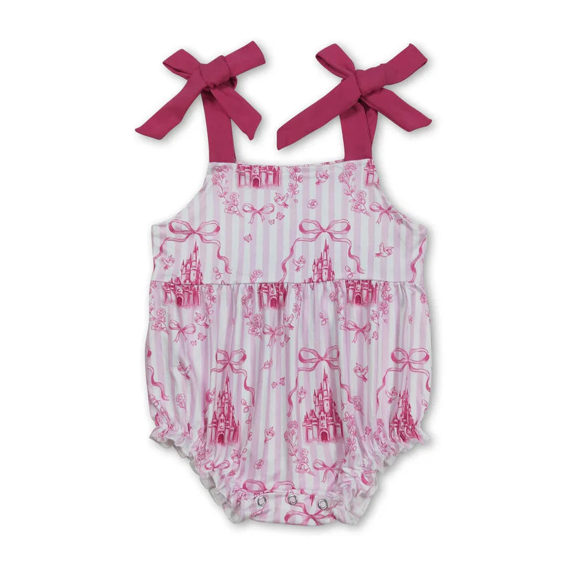 Pink castle girls summer active yoga dress