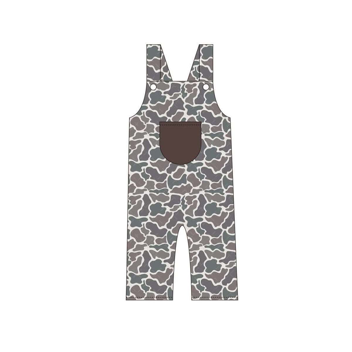 Toddle girls camouflage design jumpsuit preorder