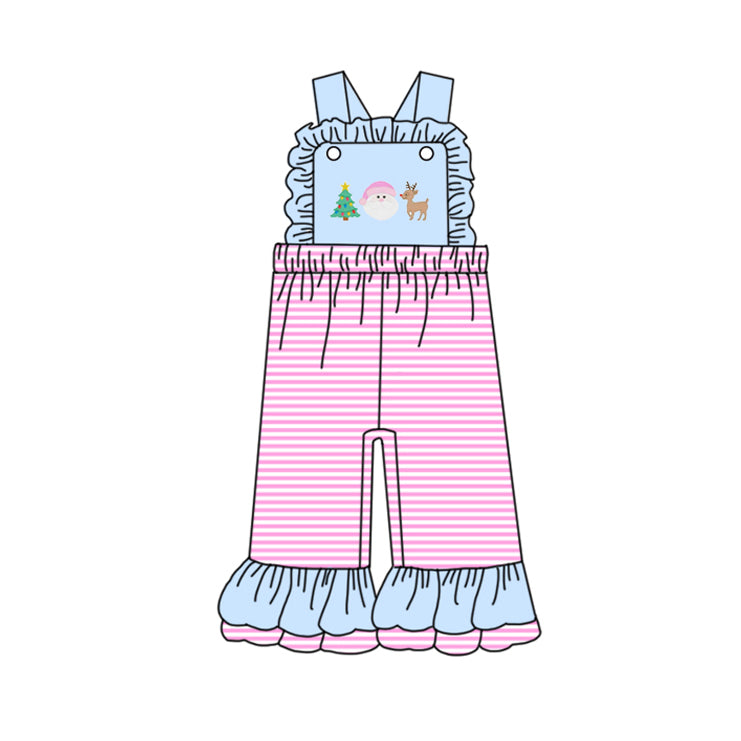 Christmas santa tree deer fall winter jumpsuit preorder