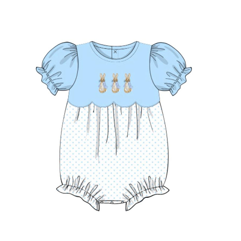 Toddle baby girls easter bunny romper preorder