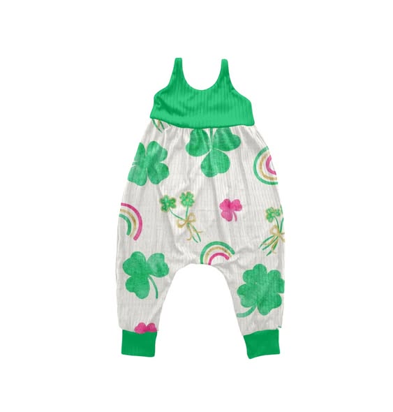 Saint Patrick's Day toddle baby girl romper preorder