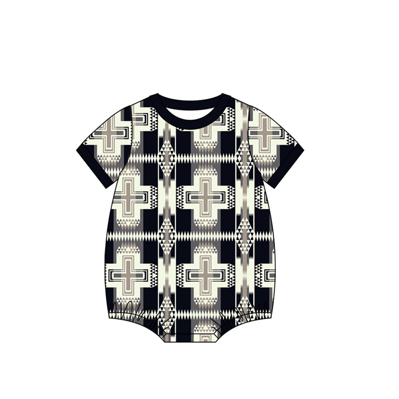 Toddle baby boy western romper preorder
