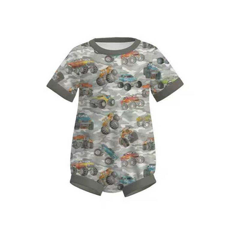 Toddle baby car design short sleeve romper preorder