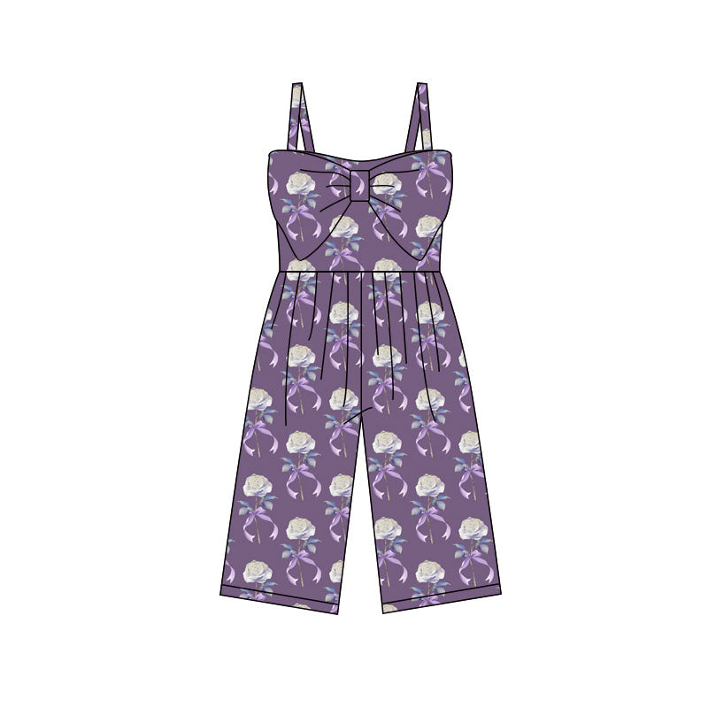 Toddle girls flowers design jumpsuit preorder
