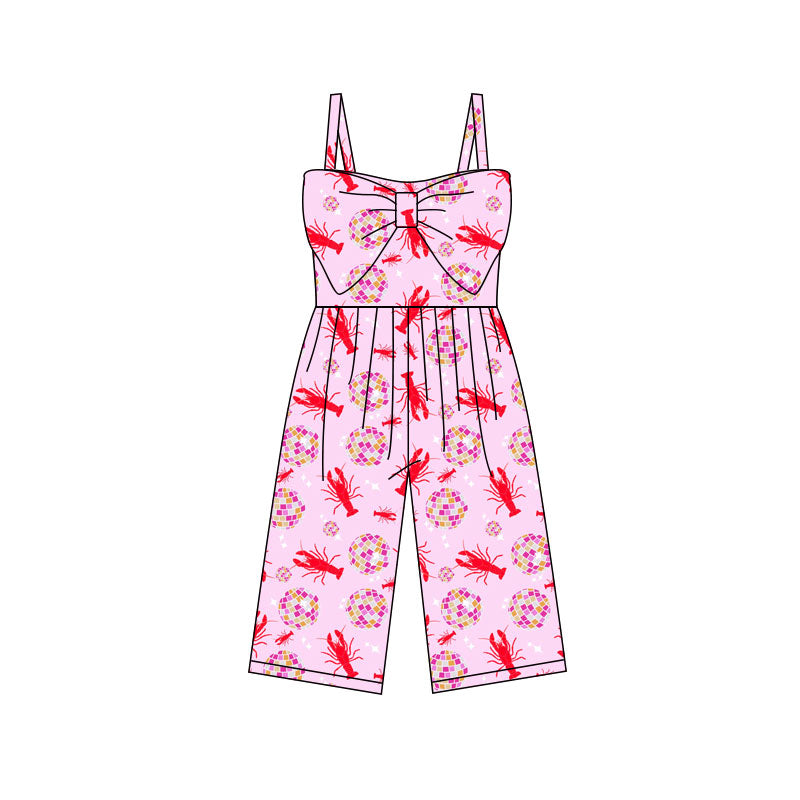 Toddle girls crawfish design jumpsuit preorder
