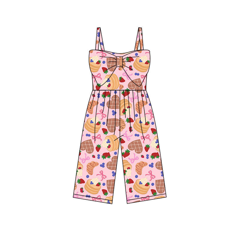 Toddle girls cake heart design jumpsuit preorder