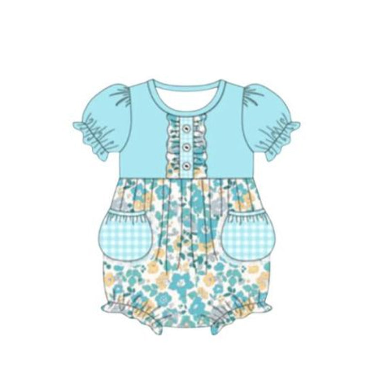Toddle girls summer floral romper preorder
