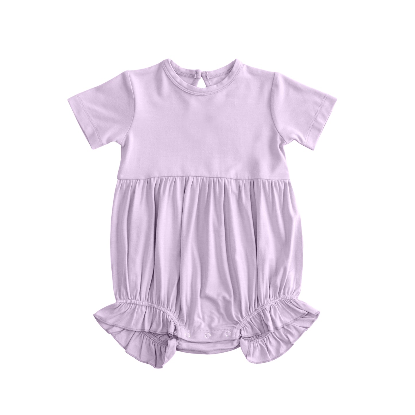 Lavender color design toddle girl baby romper preorder