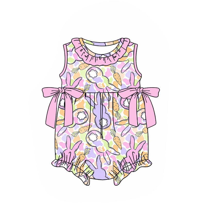 toddle girl easter bunny design romper preorder