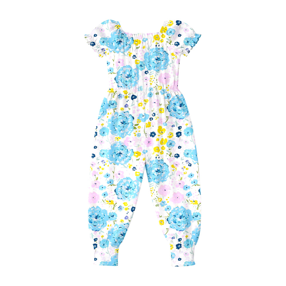 Toddle girls flowers design jumpsuit preorder