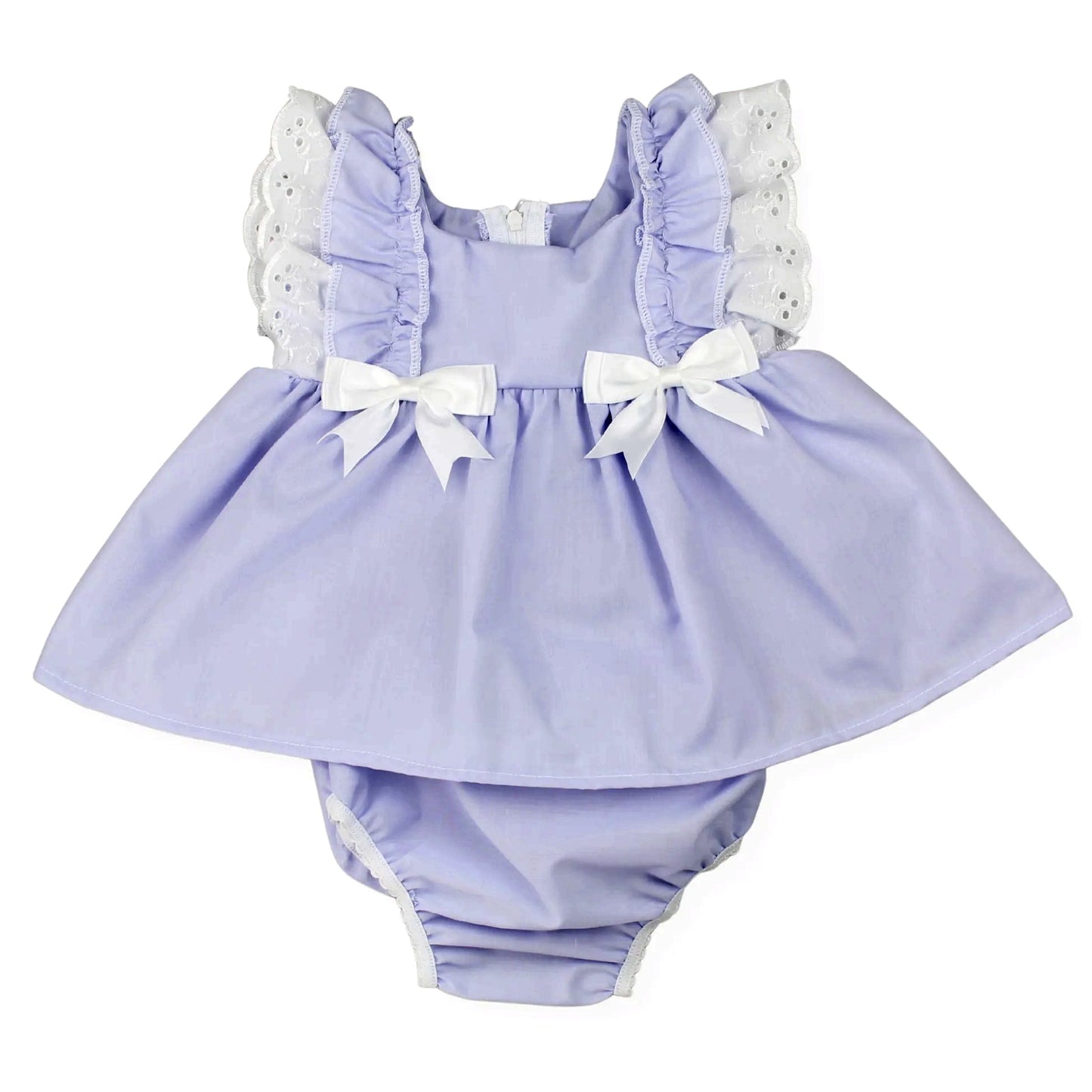 Lavender color toddle girls summer romper preorder