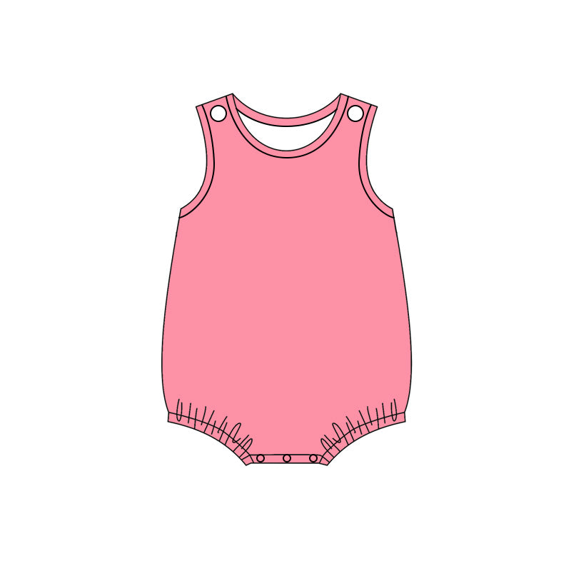 Toddle baby pink color summer romper preorder