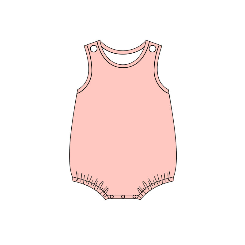 Toddle baby lt pink color summer romper preorder