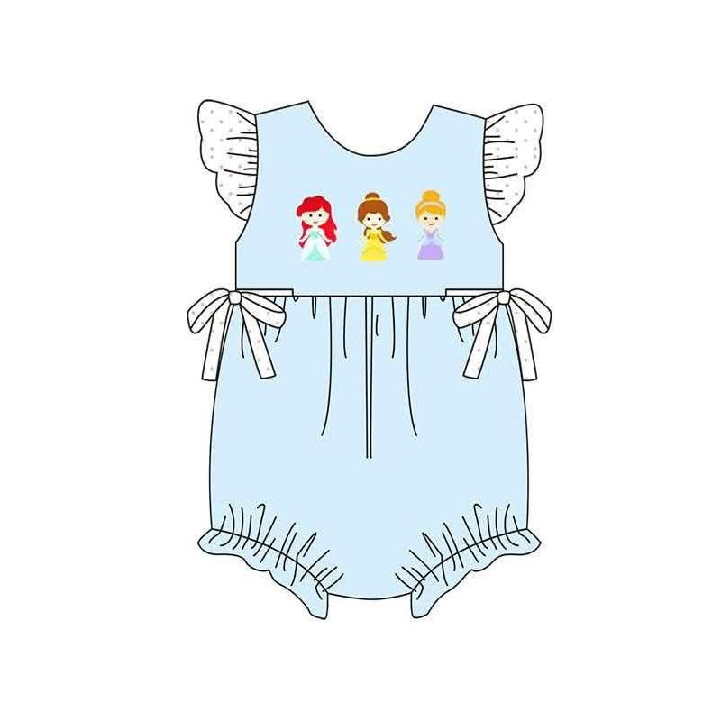 Toddle baby girl princess summer romper preorder