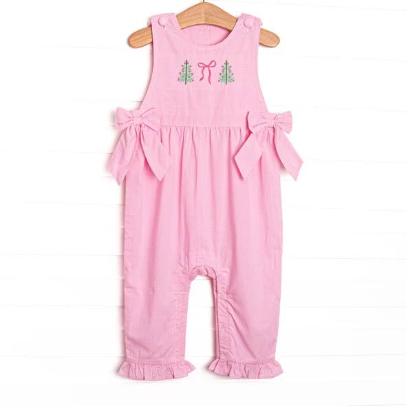 Toddle baby girl Christmas tree design romper preorder