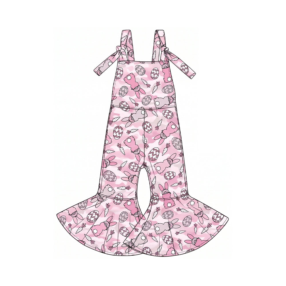 Toddle girls Easter camo bunny jumpsuit preorder