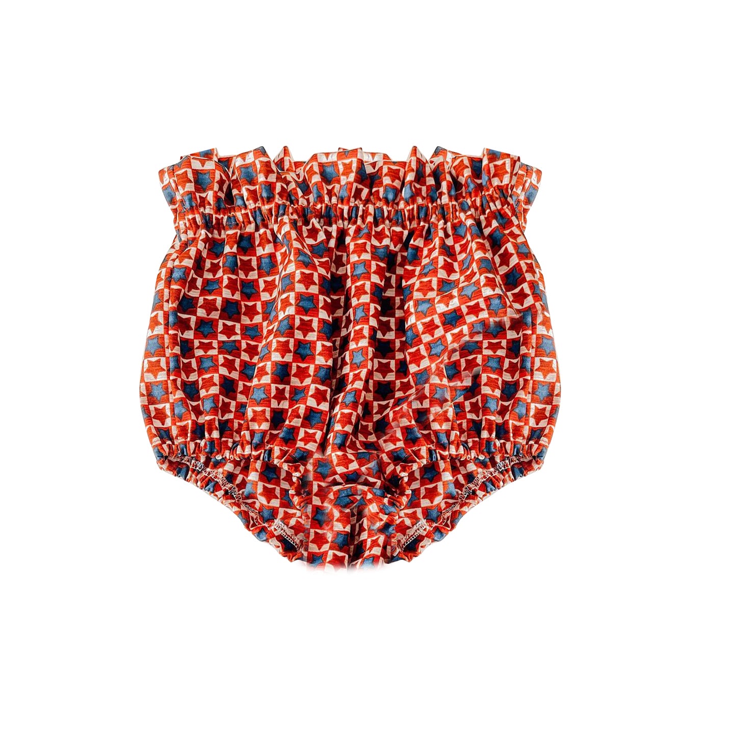 newborn toddle baby red blue star july 4th bummies preorder