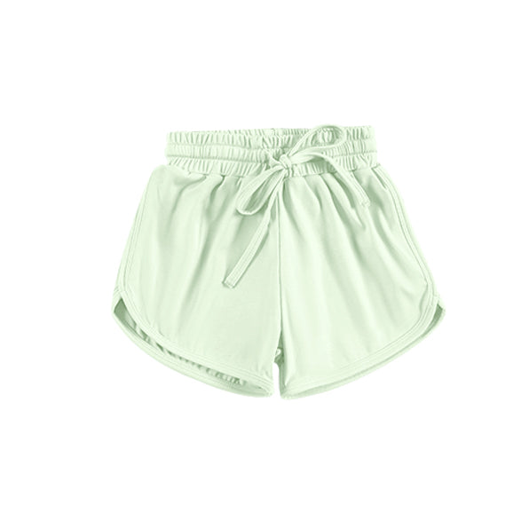Kids summer light green yoga shorts preorder