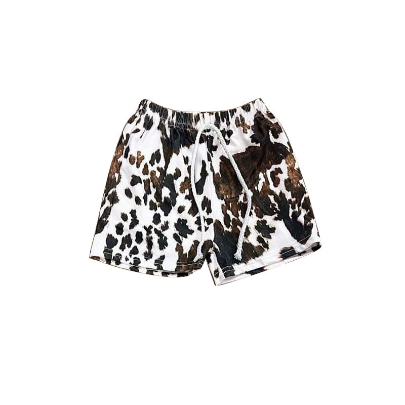 Cowboy western cheetah summer shorts preorder
