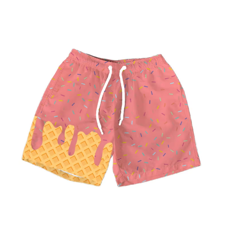Toddle baby coral design summer shorts preorder
