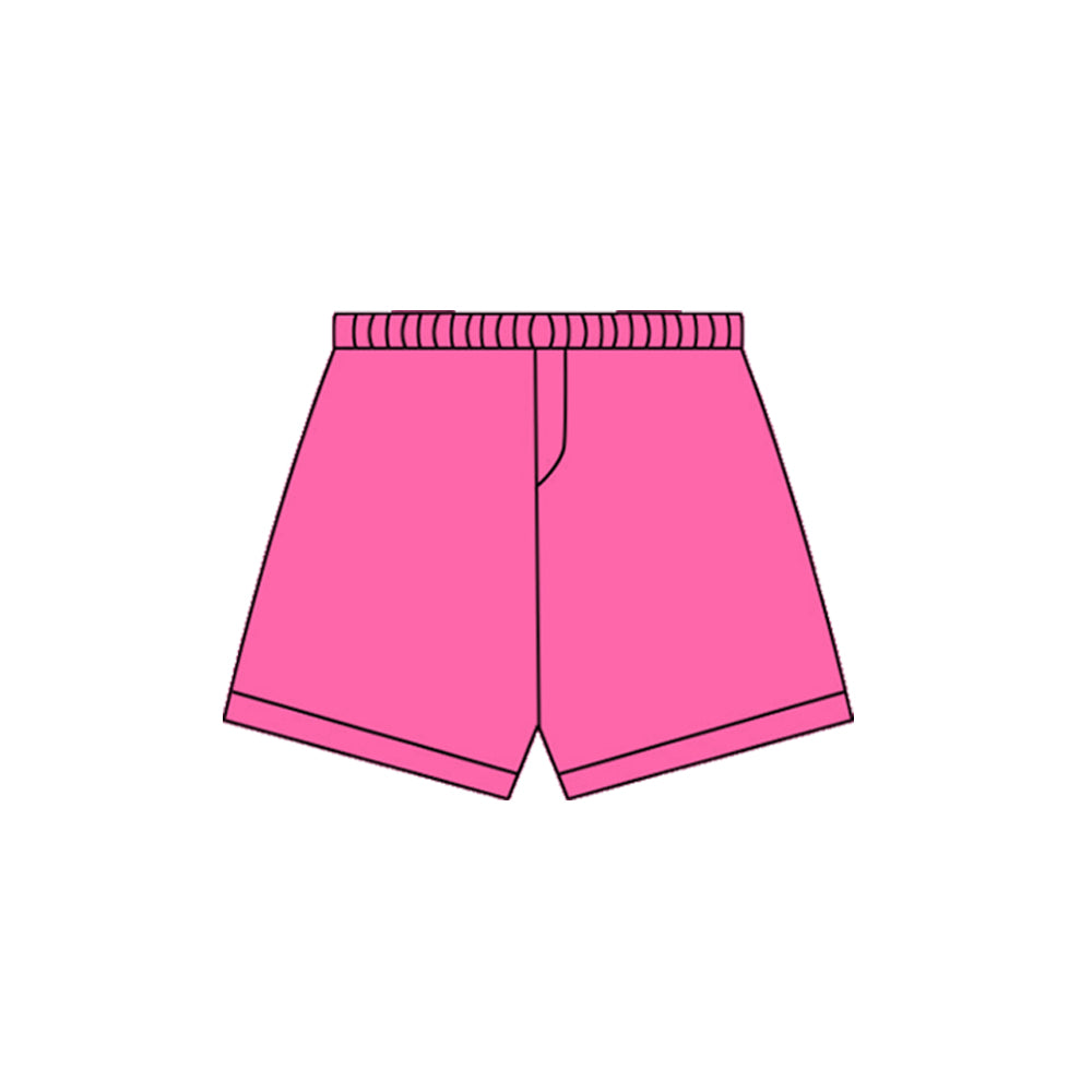 baby girl hot pink yoga shorts preorder