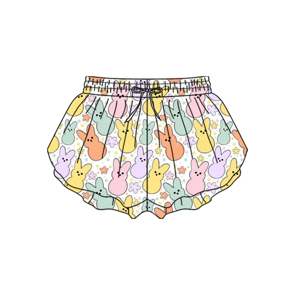 Toddle baby Easter bunny yoga shorts preorder