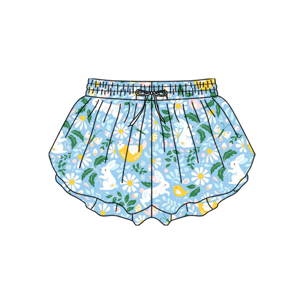 Toddle baby Easter bunny yoga shorts preorder