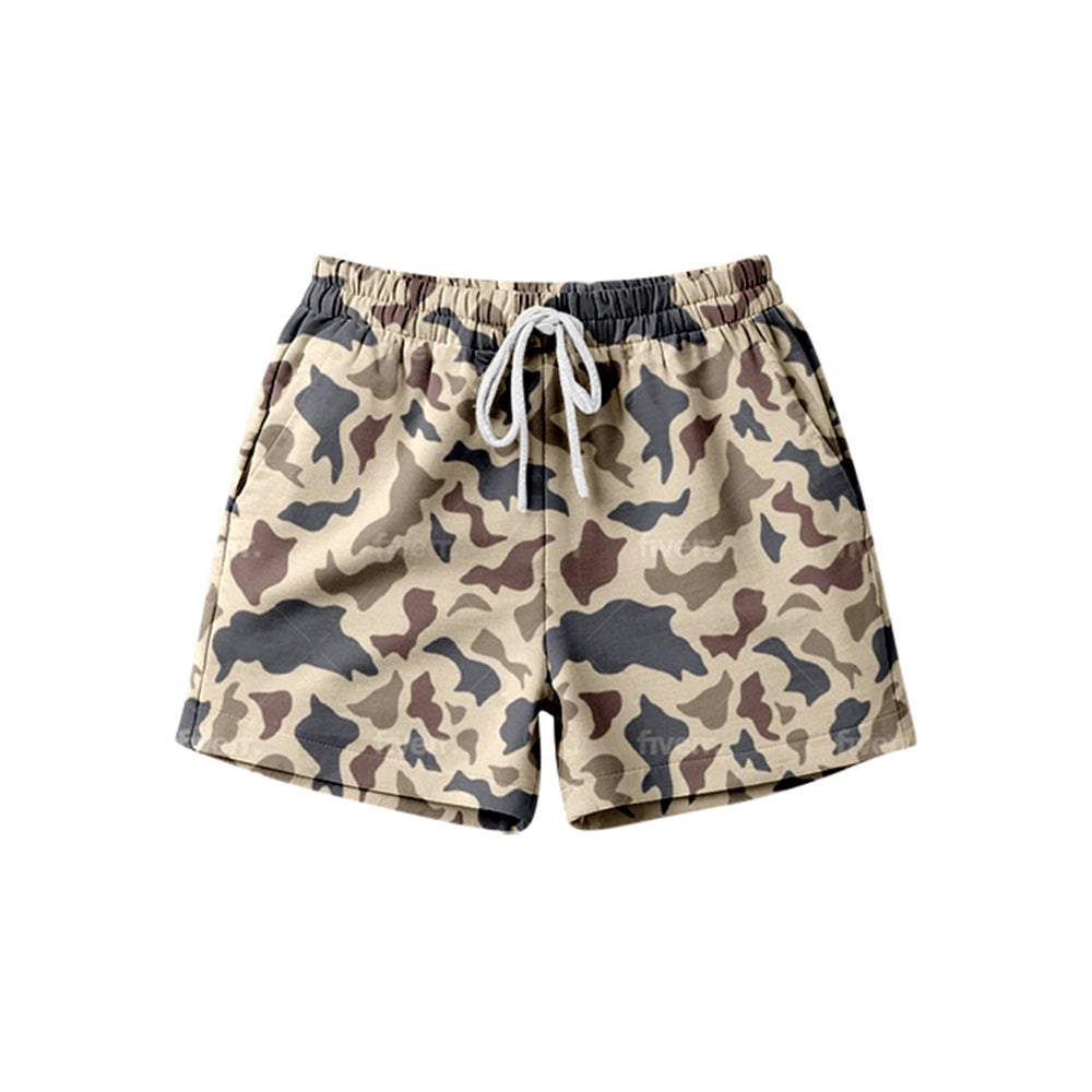 Adult women camo print summer shorts preorder